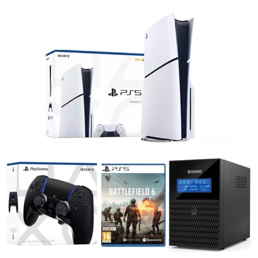 بلي ستيشن 5 سلم - باندل الحسم PS5 Slim - Victory Bundle