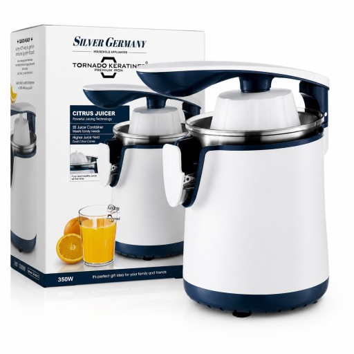 عصارة حمضيات كهربائية سيلفر جيرماني 350 واط Silver Germany Electric Citrus Juicer 350W