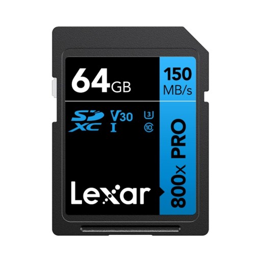 ليكسار Lexar Professional 800x Pro Sdxc uhs-i 64GB