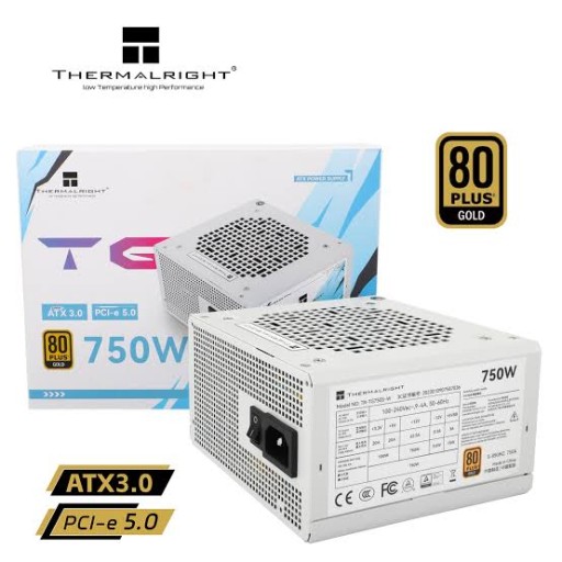 Thermalright Thermalright tg750s-w 80+ Power Supply