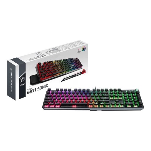 ام اس آي MSI Vigor GK71 Sonic Mechanical Rgb Gaming Keyboard