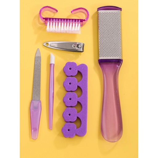 طقم العناية بالقدم والأظافر Piece Pedicure & Manicure Care