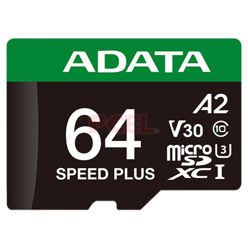 أداتا Adata Premier Speed Plus Microsdxc Memory Card 64GB