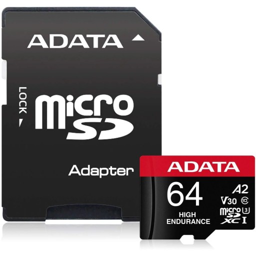 adata Adata High Endurance Microsdxc Memory Card 64GB