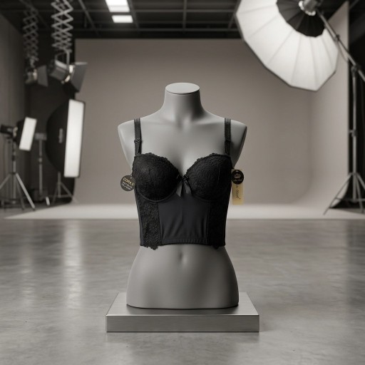 حمالة صدر سفنج وعظم زبدة ليكرا طويل دعم كامل Moda Clavel Padded Underwire Lycra Longline Bra - Butter Smooth Back Support