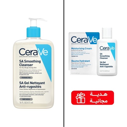 غسول للبشرة العادية، الجافة، و الخشنة 473 مل Smoothing Cleanser For Dry, Rough, And Bumpy Skin 473ml