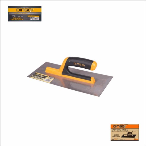 مالج تشطيب بمقبض بلاستيكي ثنائي اللون Two-Tone Plastic Handle Finishing Trowel