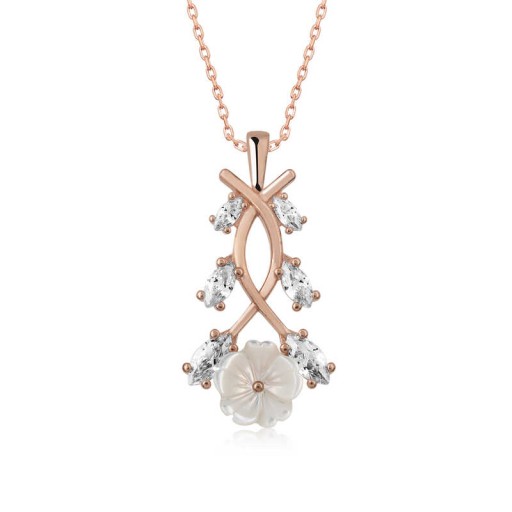 قلادة فلورينا Florina Pearl Blossom Necklace