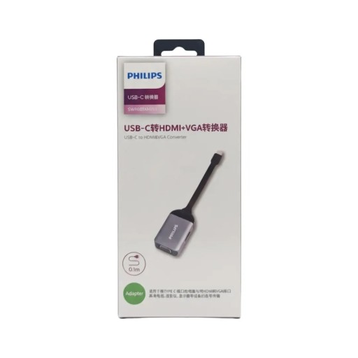 philips Philips usb-c To Hdmi + Vga Adapter