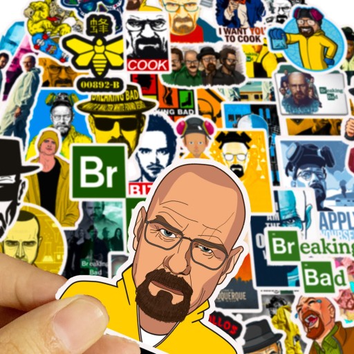ستيكرات مسلسل بريكنغ باد breaking bad stickers