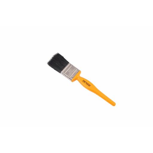 فرشاة دهان بمقبض بلاستيكي برتقالي 1.5 بوصة 1.5 Inch Orange Plastic Handle Paint Brush
