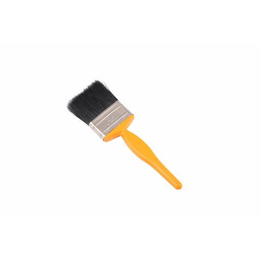 فرشاة دهان بمقبض بلاستيكي برتقالي 2.5 بوصة 2.5 Inch Orange Plastic Handle Paint Brush