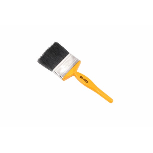 فرشاة دهان بمقبض بلاستيكي برتقالي 3 بوصة 3 Inch Orange Plastic Handle Paint Brush