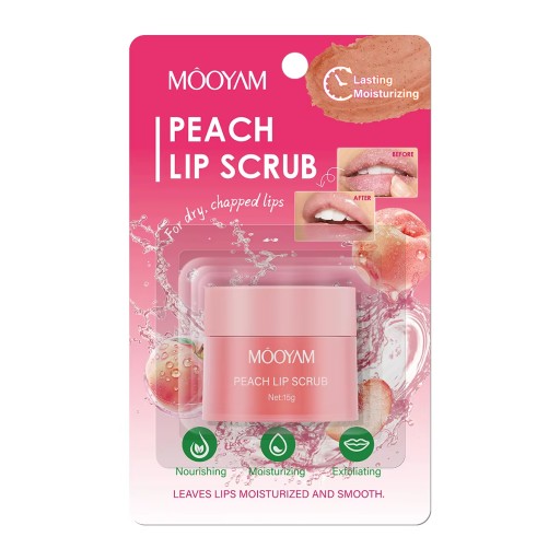 مقشر الشفاه بنكهة الخوخ PEACH LIP SCRUB