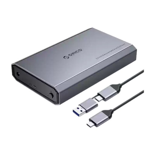 Orico Orico 3 5 Sata usb-a type-c Hard Drive Enclosure dd35-c3-v1-gy