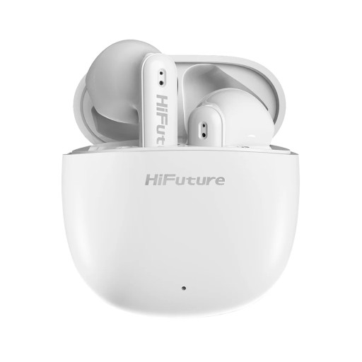 سماعة اذن لاسلكية كولور بودز 2 - ابيض HiFuture ColorBuds 2