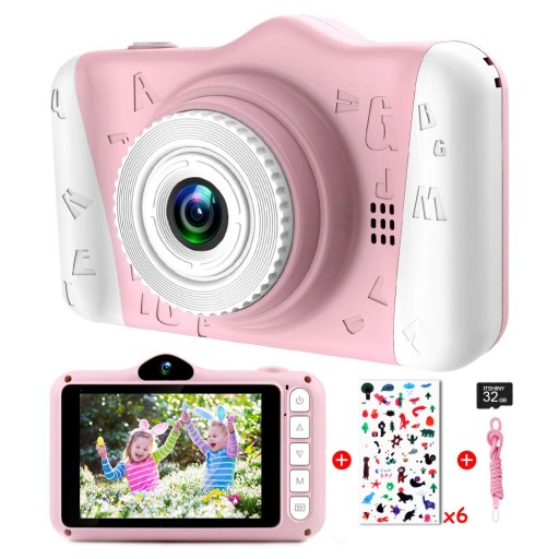 كاميرا أطفال رقمية ITSHINY بشاشة 3.5 بوصة وذاكرة ITSHINY Digital Kids' Camera with 3.5-inch Screen and Memory