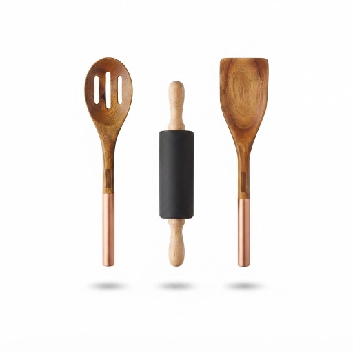 باقة أدوات مطبخ أصلية فاخرة للاستخدام اليومي الاحترافي المتكامل A premium, authentic kitchen tool set designed for comprehensive, professional daily use.