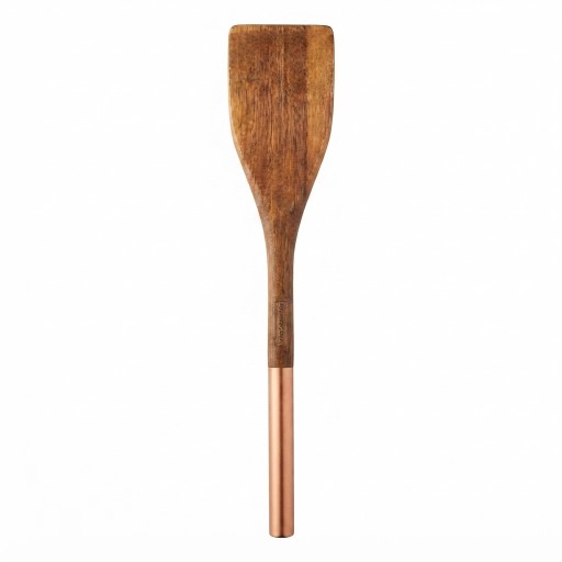 ملعقة تقليب خشبية 30 سم من الخشب الطبيعي 30 cm natural wood stirring spoon