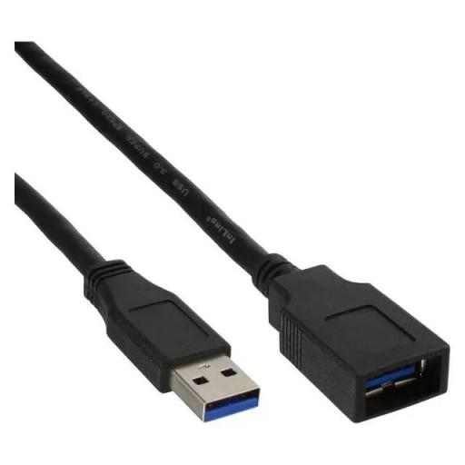 كيبل تمديد USB ذكر إلى USB أنثى بطول 3 متر 3m USB Male to Female Cable