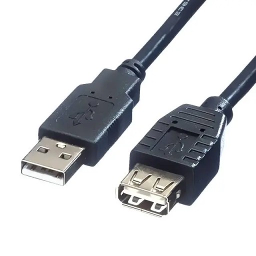 كيبل تمديد USB 2.0 ذكر إلى أنثى بطول 5 متر USB 2.0 [M/F] 5m Extension Cable (Male to Female)