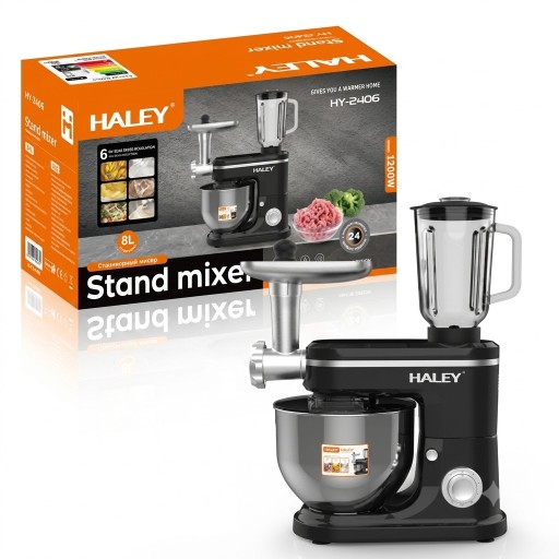 عجانه (ستاند مكسر) هالي HY-2406 Haley HY-2406 Stand Mixer