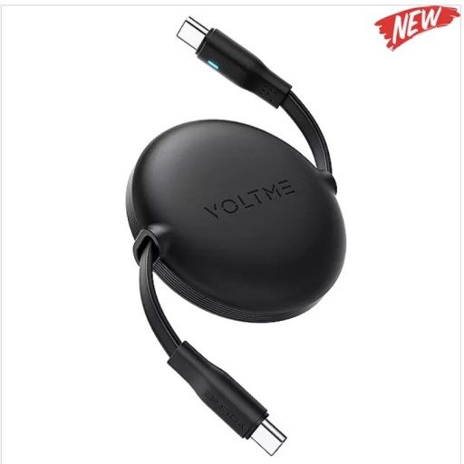 كيبل شحن بكرة - تايب سي - فولتمي VOLTME -charging cable YOYO - type c