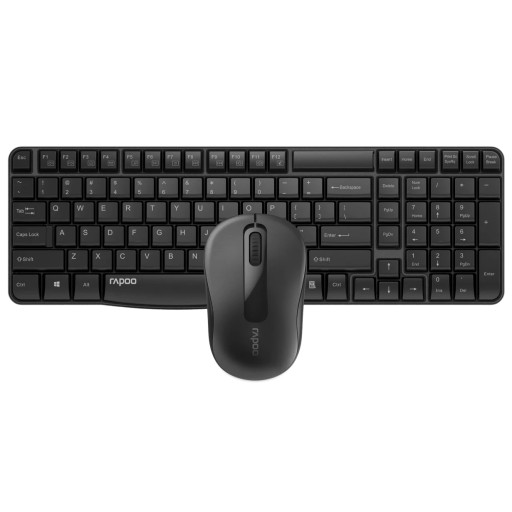 rapoo Rapoo X1800s Wireless Keyboard Mouse Combo Arabic