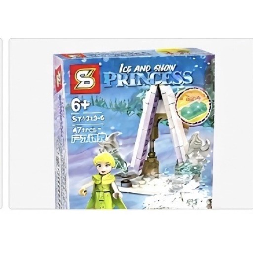 مكعبات بناء شخصيات الأميرة السعيدة من ليلى LELE Happy Princess Building block set