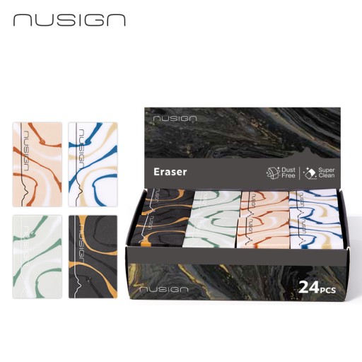 مساحة ملونة علبة نيوساين Nusign Eraser