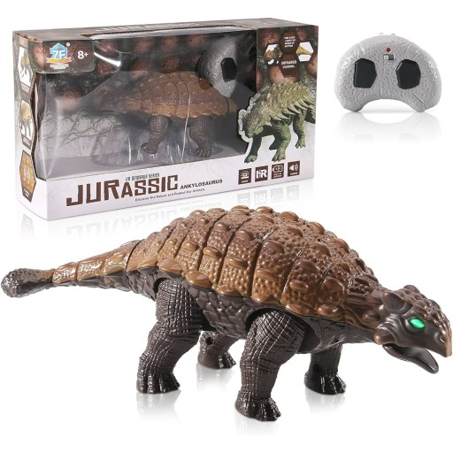 ديناصور أنكيلوسورس يعمل بالتحكم عن بعد Jurassic Ankylosaurus LED