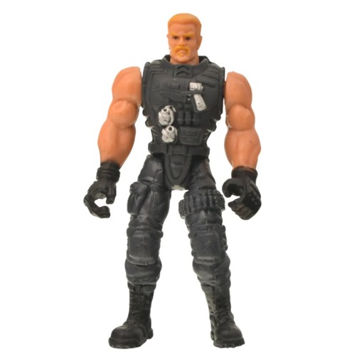 مجسم جندي عسكري/تكتيكي (شخصية حركة) مع سلاح لعبة Military Tactical Action Figure Toy with Rifle Accessory