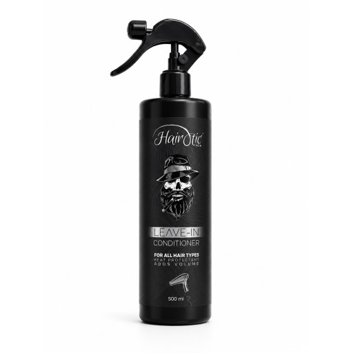 هيرستك للرجال بلسم يترك على الشعر للحماية من الحرارة 500 مل HairStic  Leave-In Conditioner Heat Protectant 500ml