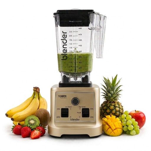 خلاط كهربائي احترافي 2 لتر شفرات ستانلس ستيل محرك 1000 واط electric mixer