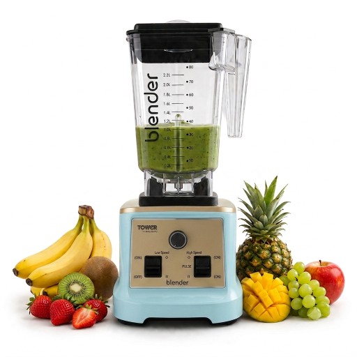 خلاط كهربائي احترافي 2 لتر شفرات ستانلس ستيل محرك 1000 واط electric mixer