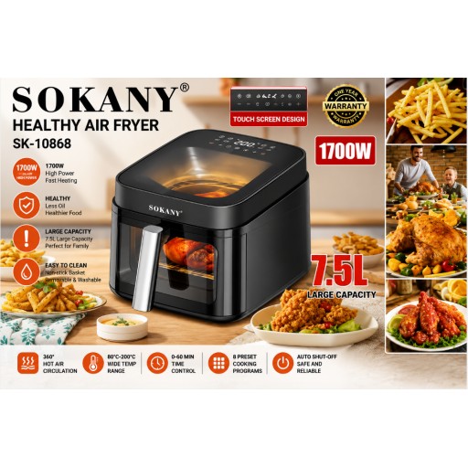 قلاية هوائية SOKANY SK-10088 SOKANY SK-10088 Air Fryer
