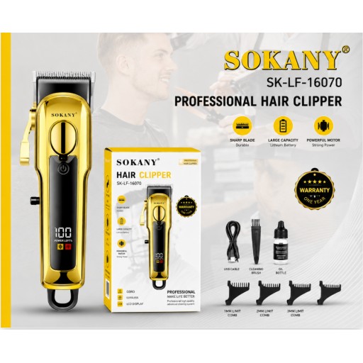 ماكينة قص الشعر SOKANY SK-16070 SOKANY SK-16070 Hair Clipper