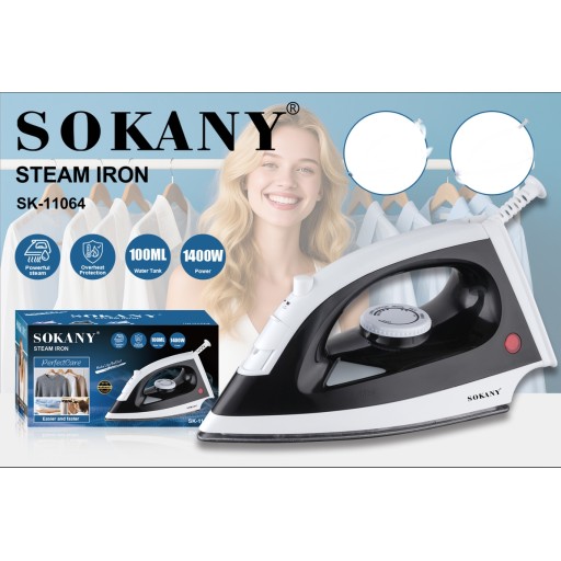 مكواة بخار سوكاني SK-11064 SOKANY Steam Iron SK-11064
