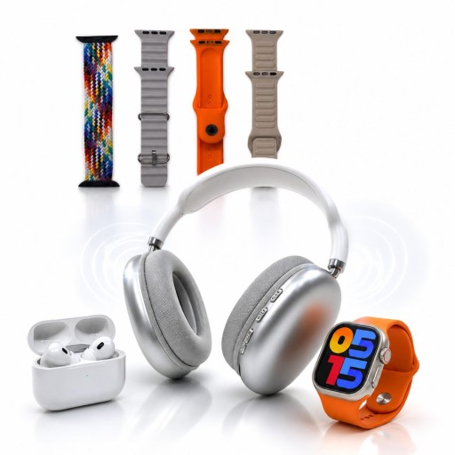 أبل Apple Triple Box Apple Smartwatch Smartwatch And Airpods