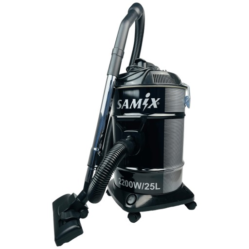 مكنسة كهربائية 25 لتر ماركة SAMIX ضمان لمدة سنة من تاريخ الشراء SAMIX 25L Vacuum Cleaner - One Year Warranty from the Date of Purchase