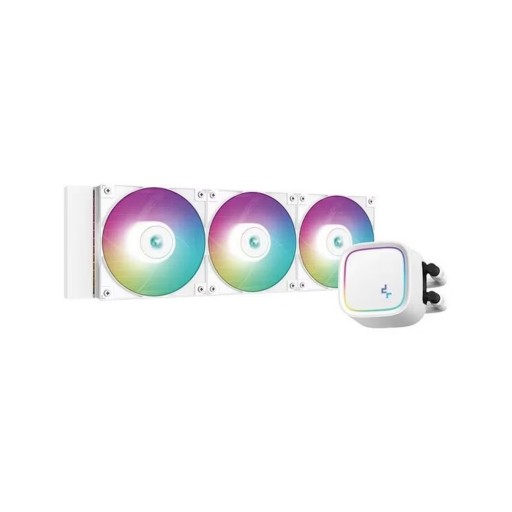 مبرد سائل DEEPCOOL LE720 White مقاس 360 مم DeepCool LE720 White 360mm AIO Liquid CPU Cooler