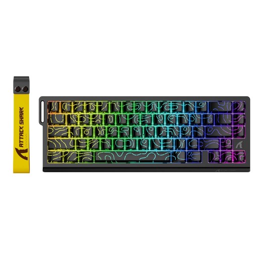 attackshark Attackshark X68 He black contours