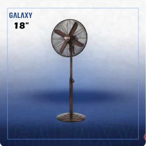 مروحة عامودية معدن 18 اينج كالكسي \ GALAXY Galaxy 18-inch metal pedestal fan