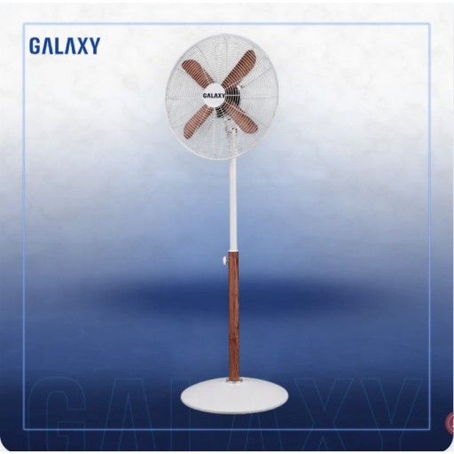 مروحة GALAXY عامودية معدن 18 اينج Galaxy 18-inch metal pedestal fan
