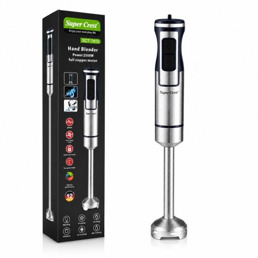 مهراسة كهربائية يدوية سوبر كريست 2500 واط Super Crest 2500W Hand Blender