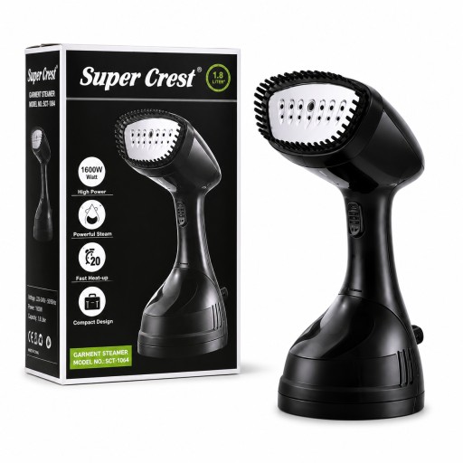 مكواة بخار محمولة سوبر كريست 1600 واط Super Crest Handheld Garment Steamer 1600W