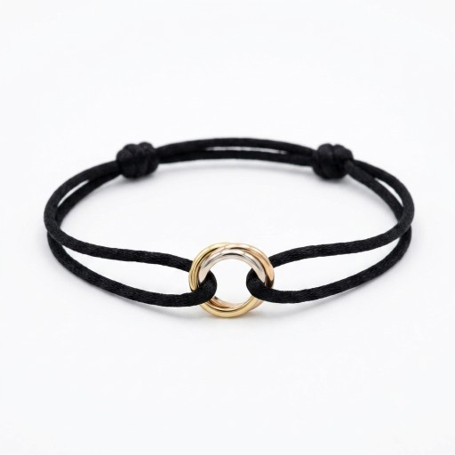 Triple Ring Cord Bracelet