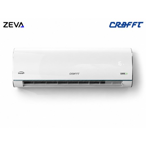 سبليت كرافت جداري 2 طن حار وبارد – إنفرتر Crafft Sierra 2 Inverter Wall Split AC 2 Ton (6-Level Amp Control)