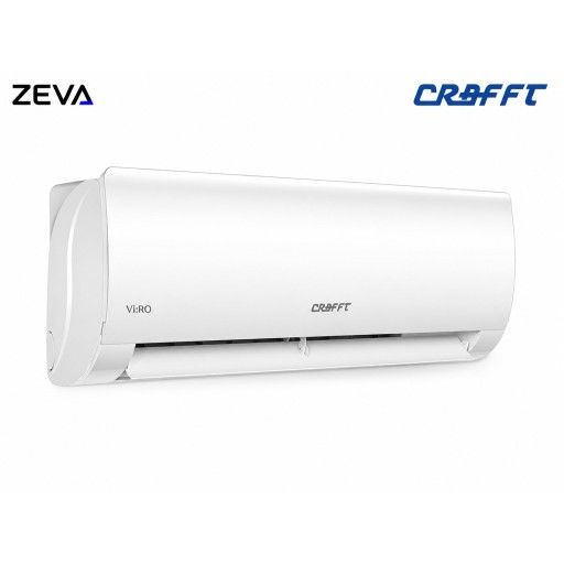 سبليت كرافت جداري 1 طن حار وبارد – إنفرتر هايبر بوست Crafft 1 Ton Wall Split Air Conditioner (Hot & Cold) – Inverter Hyper Boost