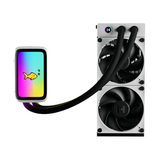 hyte Hyte Thicc Q60 Digital Processor Cooling Aio Liquid Cpu Cooler